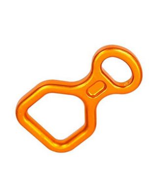 Amber Sporting Goods Figure of Eight Rappel Gear Downhill Equipment, Descender Rappel Rock Climbing Descending Belaying Equipment Rappel Device for Outdoor Recreation Green