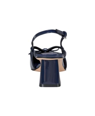 Women's Laily Block Heel Slingback Pumps