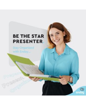 1Inch 3 Ring Binder, 1 Inch Round Ring Clear View Cover with 2 Inside Pockets Binders, Colored School Supplies Binders in Grey, Pink, Blue, Purple, Green and Red, Multicolor (6 PC) – by Enday