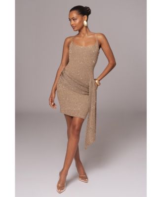 Women's Golden Dusk Sequin Dress
