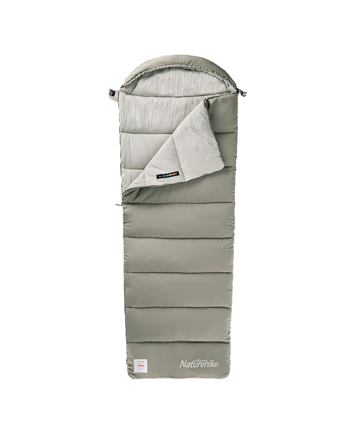 Sleeping Bag for Adults with Hood, Hollow Cotton Sleeping Bag, Waterproof Spliceable Sleeping Bags for Camping, Hiking, Traveling- Right -