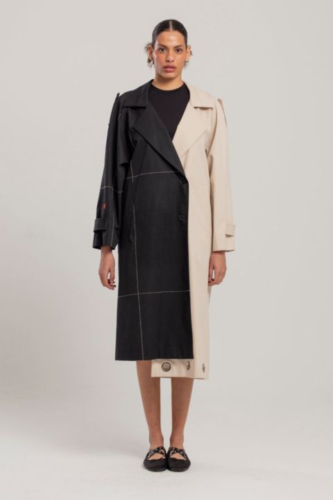 Женские куртки PCFG Women's Free Heaven Multicolor Waterproof Trenchcoat