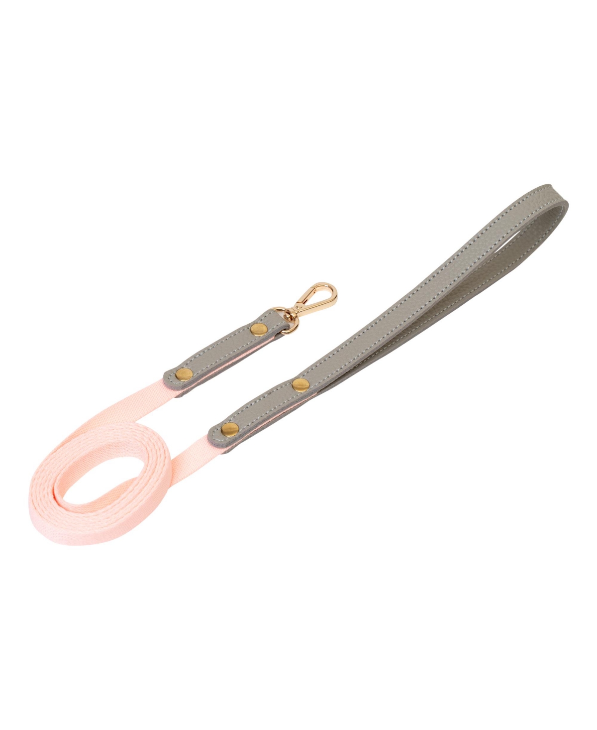 Pu Shrunken Leash - Ivory