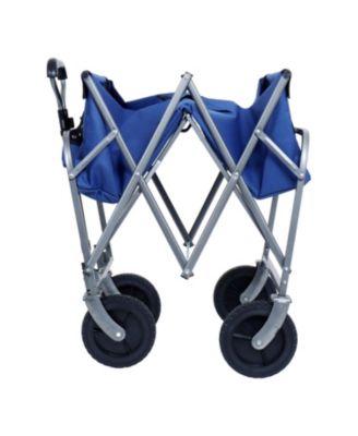 Collapsible Wagon Cart with Wheels & Drink Holders