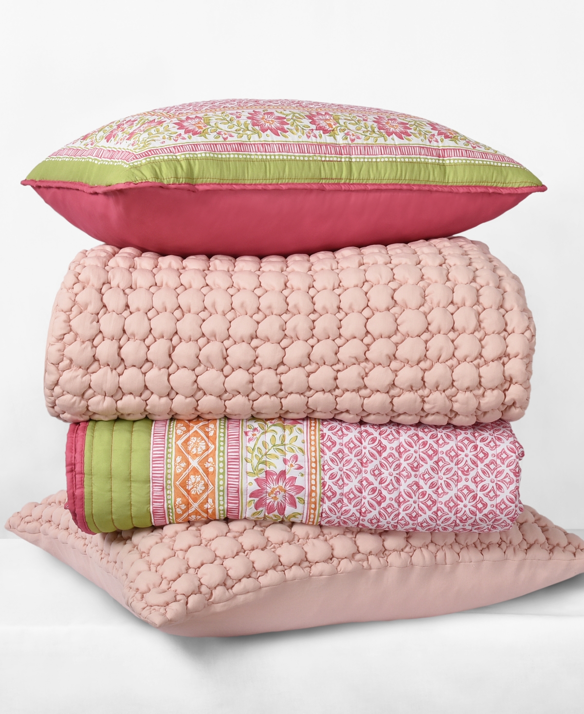 J By J Queen Bold Cloud Puff 3-pc. Quilt Set, Full/queen