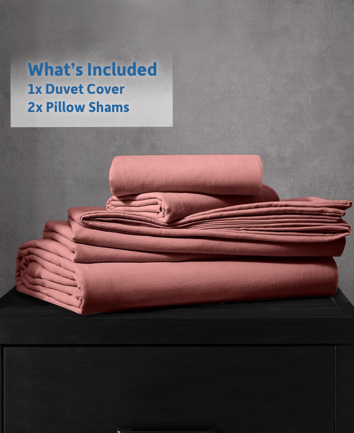 Nestl Ultra Soft Prewashed 3-pc. Duvet Cover Set, Full