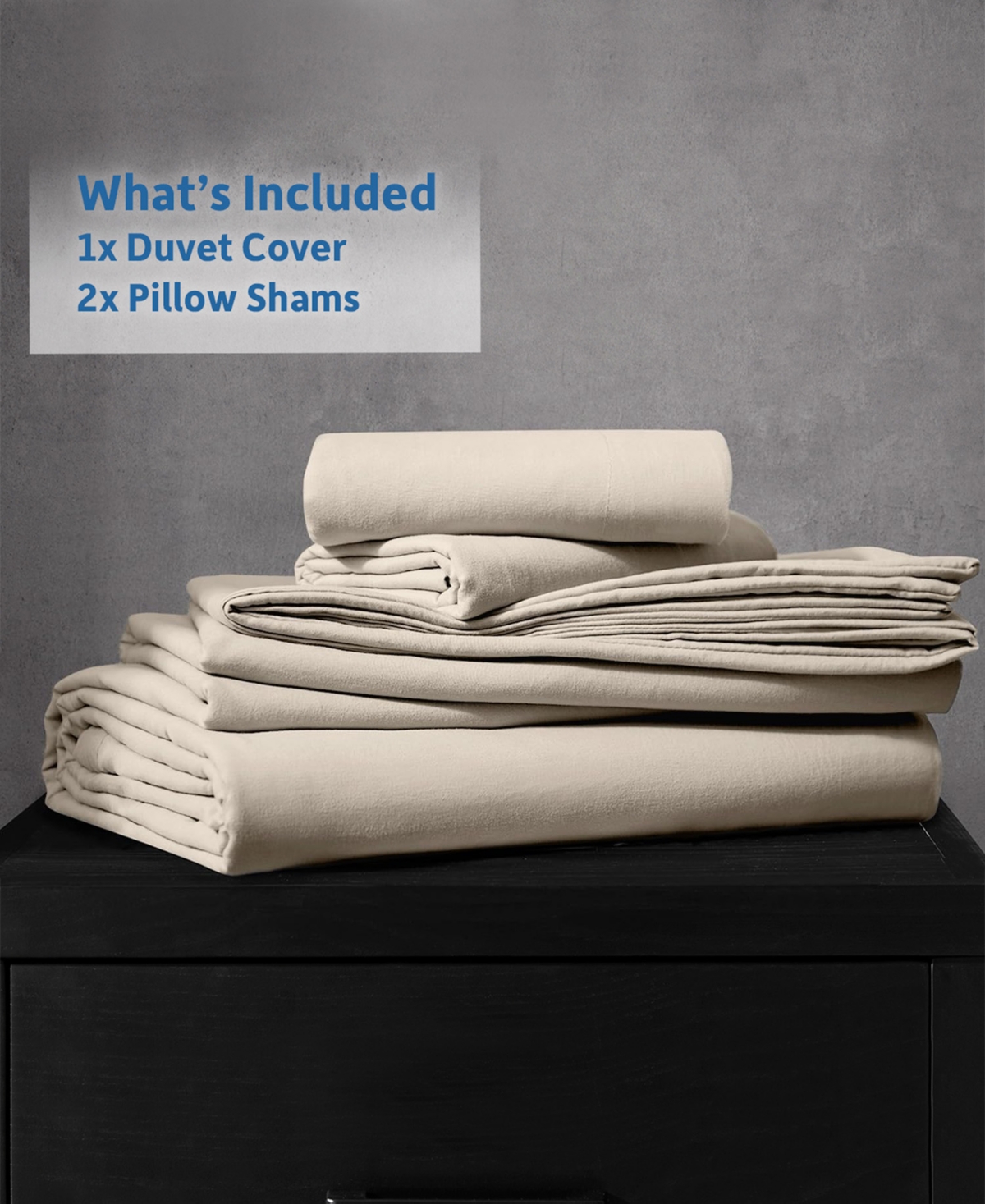 Nestl Ultra Soft Prewashed 2-pc. Duvet Cover Set, Twin/twin Xl