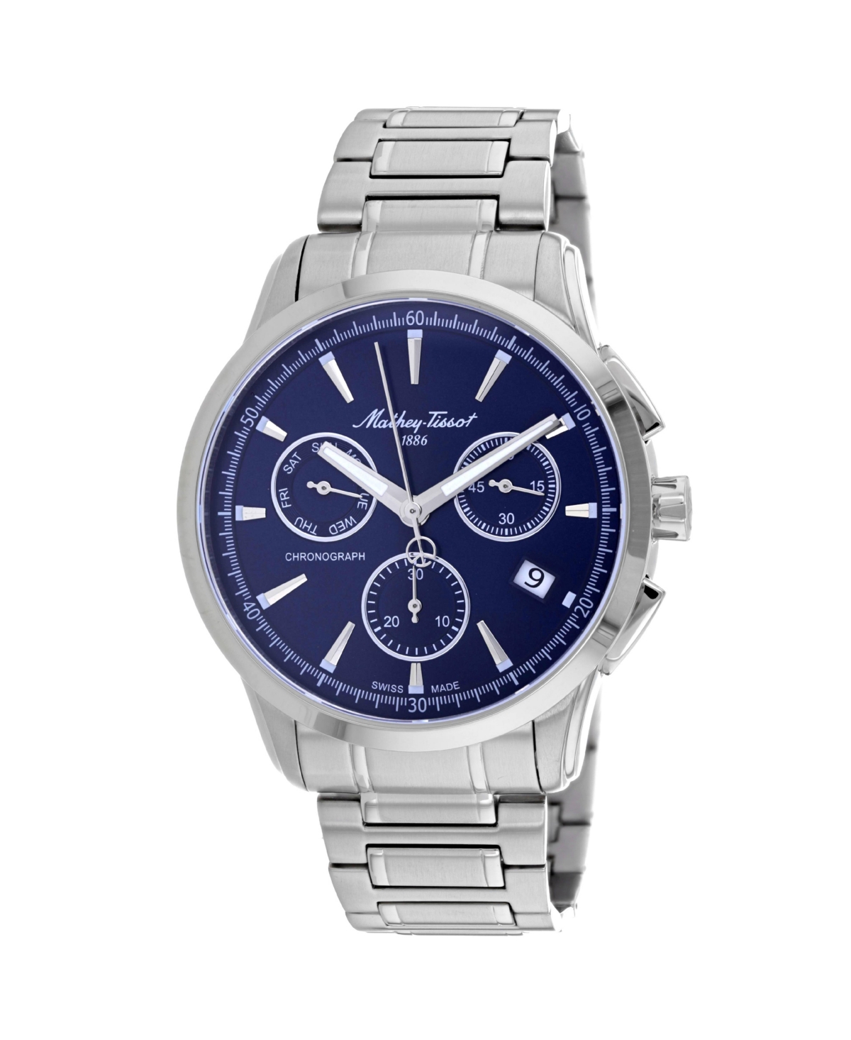 Men's Lancelot Blue Dial Watch - H198CHABU - Blue