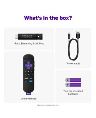 Streaming Stick Plus 4K with Voice Remote