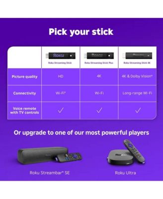 Streaming Stick Plus 4K with Voice Remote