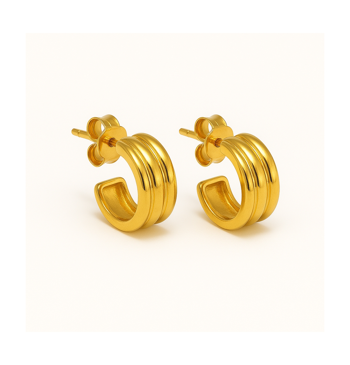 Cora Gold Earrings - Gold