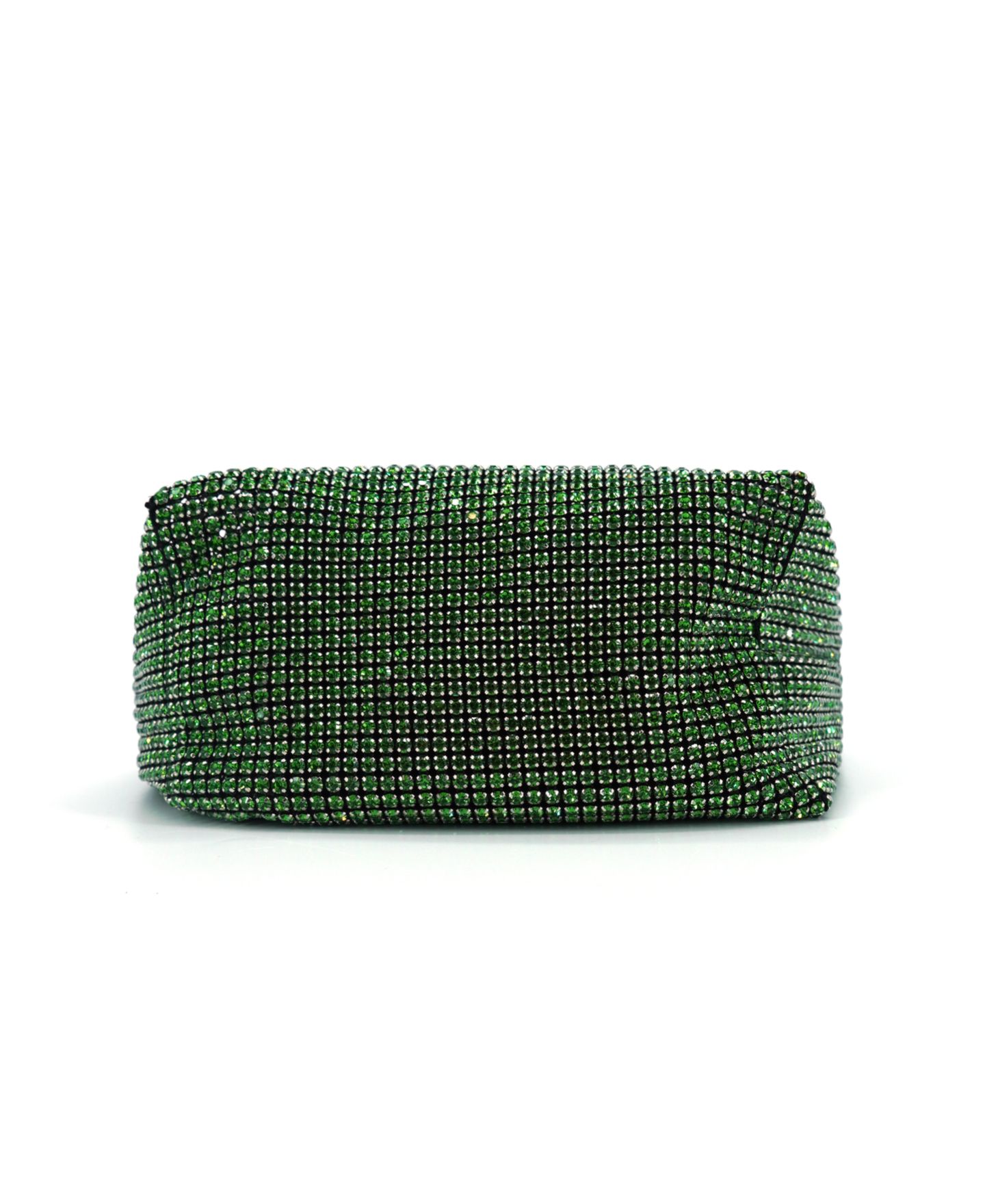 Женская сумка LIKE DREAMS Ashley Small Rhinestone Top Handle, цвет: Зелёный — фото 3
