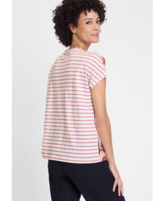 Women's Leaf Print T-Shirt