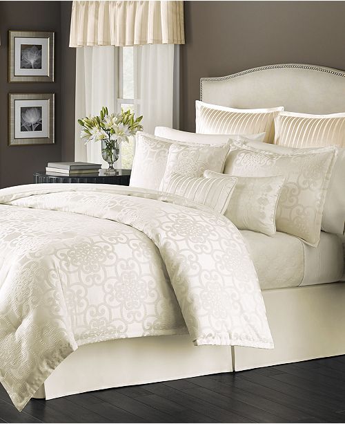 Martha Stewart Collection Closeout Savannah Scroll Ivory 22 Pc