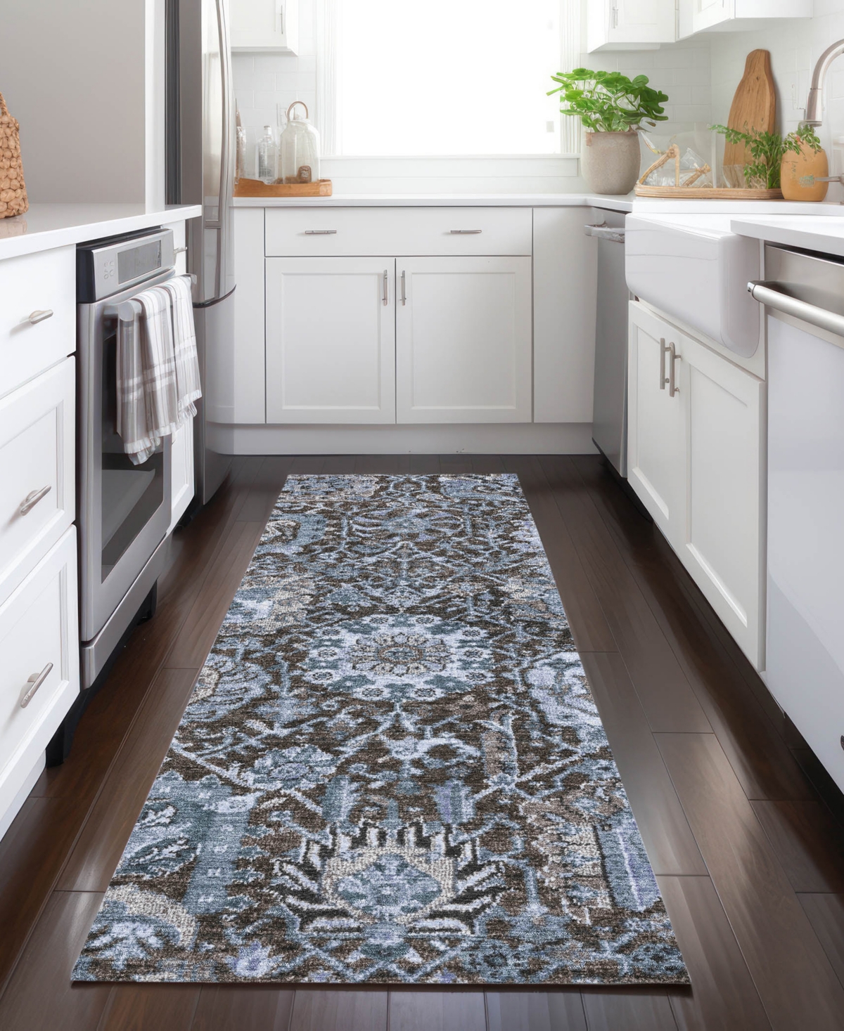Addison Chantille Machine Washable Acn1320 2'3"x7'6" Runner Area Rug