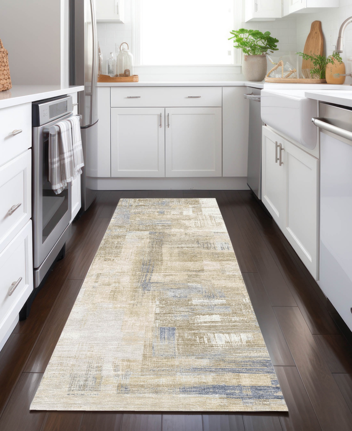 Addison Chantille Machine Washable Acn1340 2'3"x7'6" Runner Area Rug