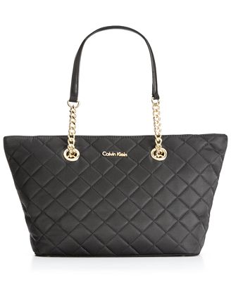 calvin klein tote nylon