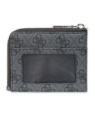 Men's RFID Quatro G Zip Around Card Case Wallet