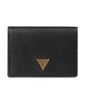 GUESS Men's RFID Tonal Gusset Card Case Wallet - Macy's