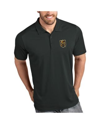Antigua - Men's Gray Vegas Golden Knights Tribute Polo