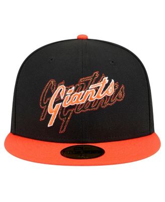 Men's Black San Francisco Giants Shadow Stitch 59FIFTY Fitted Hat