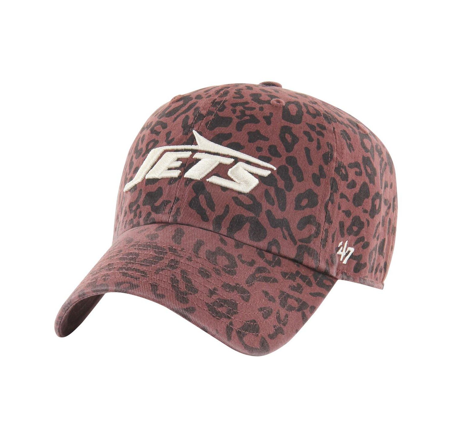 Women's Brown New York Jets Tawny Clean Up Adjustable Hat
