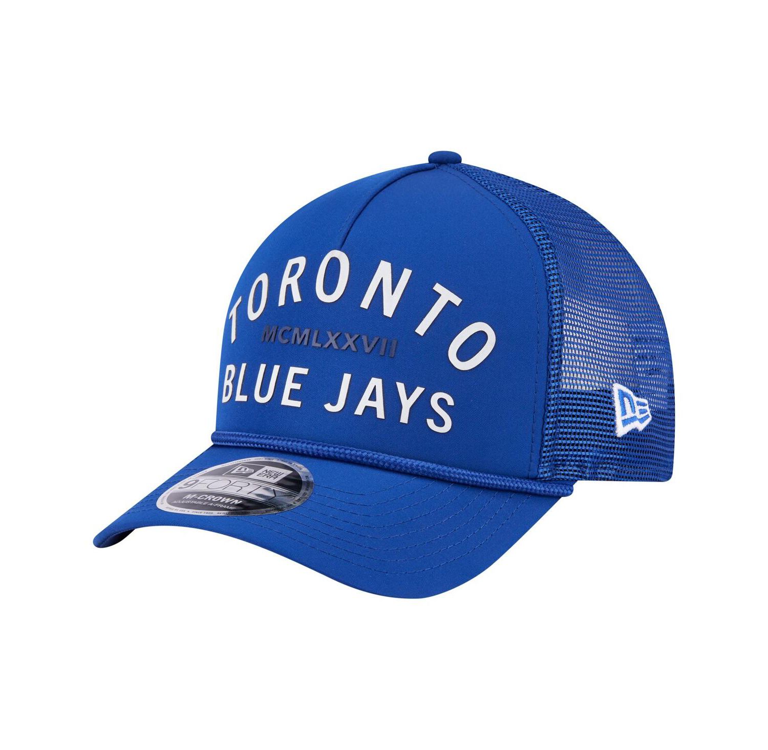 Men's Royal Toronto Blue Jays Minimalist 9FORTY A-Frame Adjustable Hat
