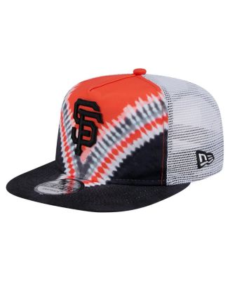 New Era - Men's San Francisco Giants Tie-Dye Golfer Trucker Adjustable Hat