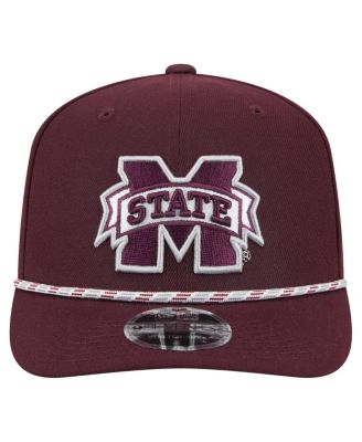 Men's Maroon Mississippi State Bulldogs Game Day Multi-Rope 9SEVENTY Stretch-Snap Hat