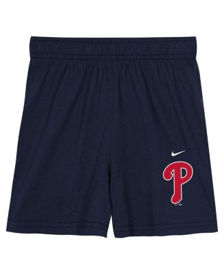 Toddler&nbsp;2-Piece Red/Navy&nbsp;Philadelphia Phillies Mesh T-Shirt and Shorts Set