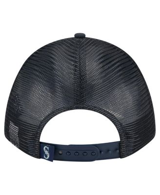 Men's Navy Seattle Mariners Minimalist 9FORTY A-Frame Adjustable Hat