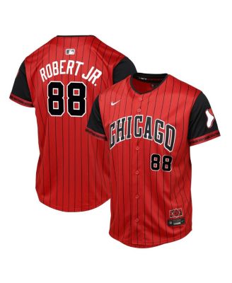 Outerstuff - Big Boys and Girls Luis Robert Jr. RedBlack Chicago White Sox 2025 City Connect Limited Player Jersey