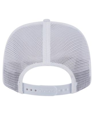 Men's White San Francisco Giants Flamingo Mesh Back 9SEVENTY Stretch-Snap Hat