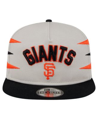 Men's Cream San Francisco Giants Iron Golfer Snapback Hat