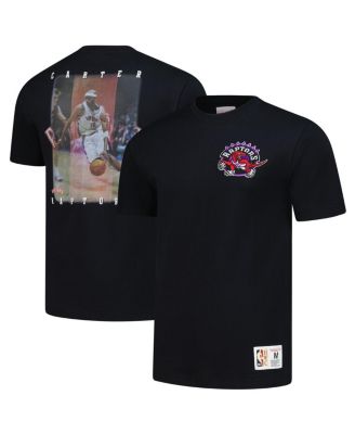 Mitchell & Ness - Men's Vince Carter Black Toronto Raptors Hardwood Classics NBA Legends T-Shirt