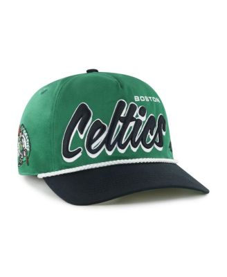 '47 Brand - Men's Kelly Green/Black Boston Celtics Drop Shadow Rope Hitch Adjustable Hat