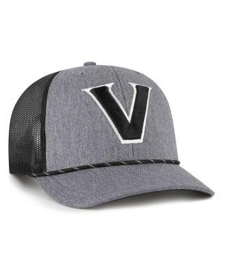 Men's Gray Vanderbilt Commodores Carbon Rope Adjustable Hat