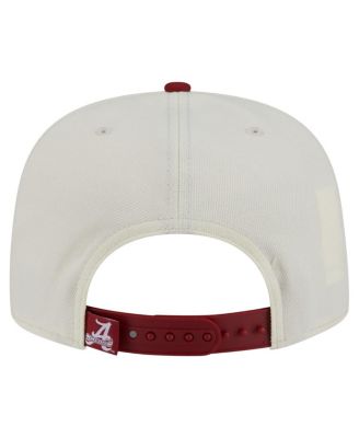 Men's White Alabama Crimson Tide Collegiate 9FIFTY A-Frame Snapback Hat