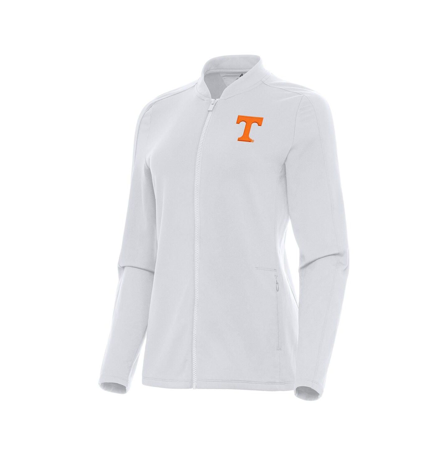 Женская куртка Antigua White Tennessee Volunteers Continual Full-Zip — фото 1