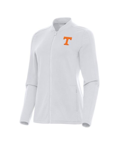 Женские куртки Antigua Women's White Tennessee Volunteers Continual Full-Zip Jacket