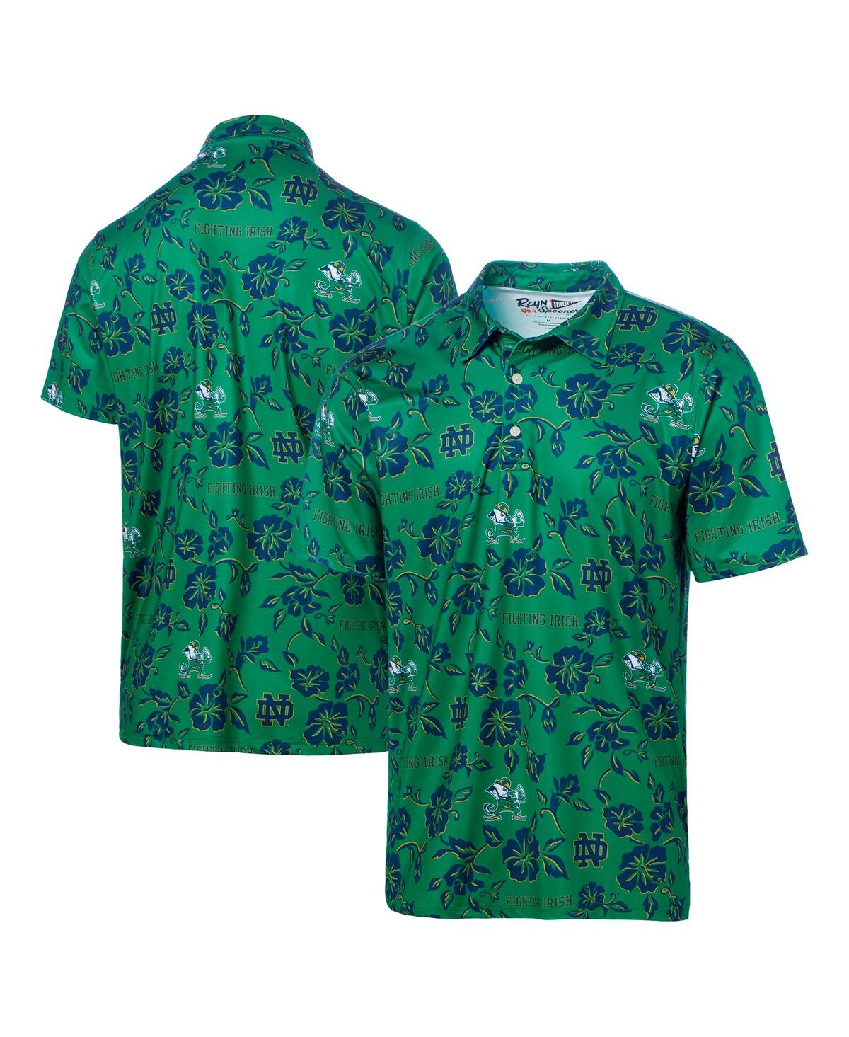 Men's Green Notre Dame Fighting Irish Performance Polo Shirt - Green