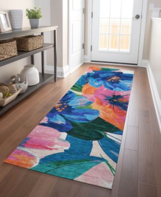 Chantille Machine Washable ACN1488 2'3"x7'6" Runner Area Rug