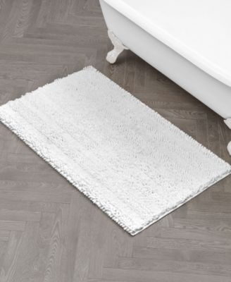 Laura Ashley Astor Chenille Bath Mat, 27" x 45"