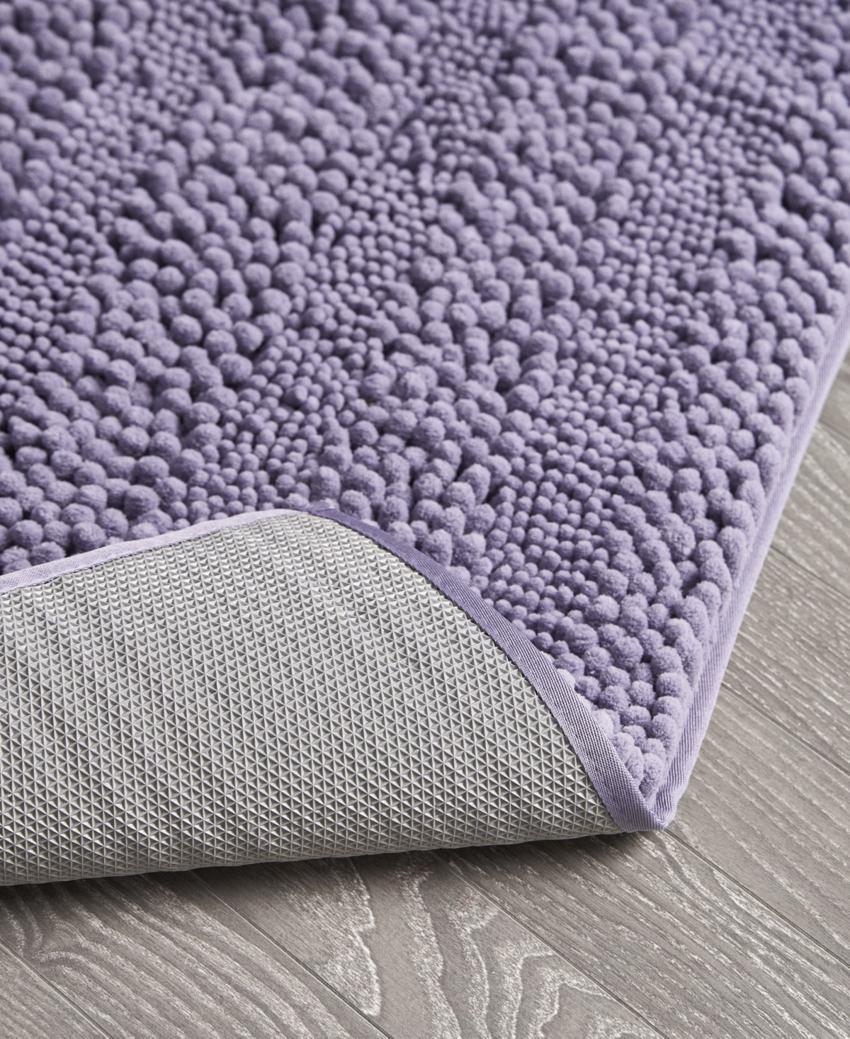 Laura Ashley Astor Chenille Bath Mat, 24" X 60"