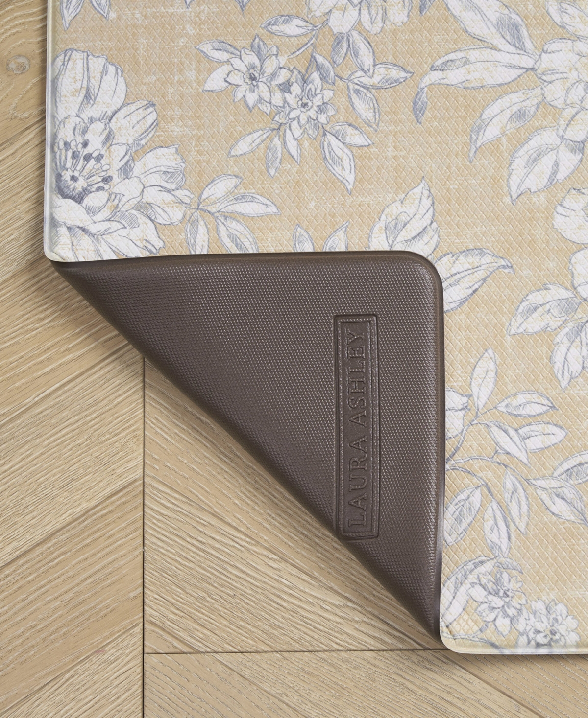 Shop Laura Ashley Iris Ant-fatigue 2-pc. Wellness Mats