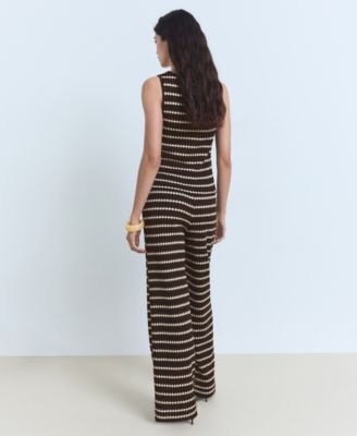 Women's Geometric Print Knitted Pants