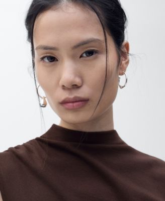 Women's Perkins Collar Draped Dress