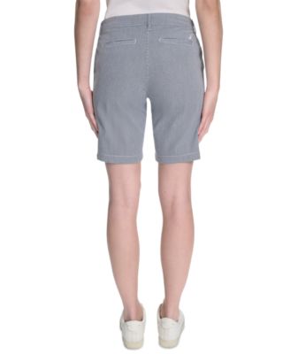 Women's Striped Riviera Mid-Rise Shorts