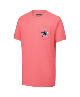 Women's Coral Dallas Cowboys Folksy Americana T-Shirt