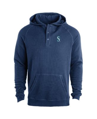 Dunbrooke - Men's&nbsp;Navy Seattle Mariners Montana Lightweight Raglan Pullover Hoodie